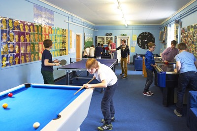 Common Room at Guildford english Language Summer Camp