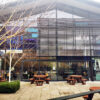 Outdoor space in front of the Dining Hall