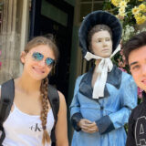 Students at Jane Austen Centre, Bath