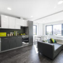 Austen House, Kichen & Living Area in a Shared Flat