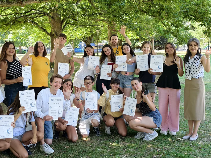 Junior students during the summer programme
